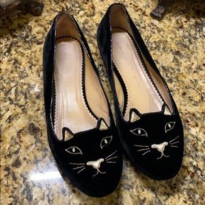 Charlotte Olympia kitty flats